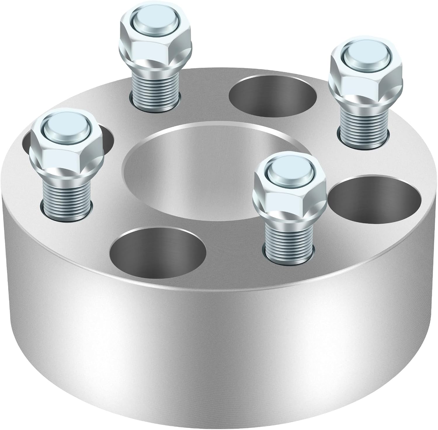 SCITOO 2X 2 inch 4x101.6 Wheel Spacers Adapters 4 Lug 4x101.6mm to 4x101.6mm 1/2" Studs 59mm Compatible with Ez Go EZGO Go-lf Carts Club Car Ez-Go
