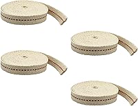 Vista 17 de Light Of Mine, mecha plana 100% de algodón, 33 pies, rollo para lámparas de aceite y linternas que funcionan con aceite de parafina y queroseno