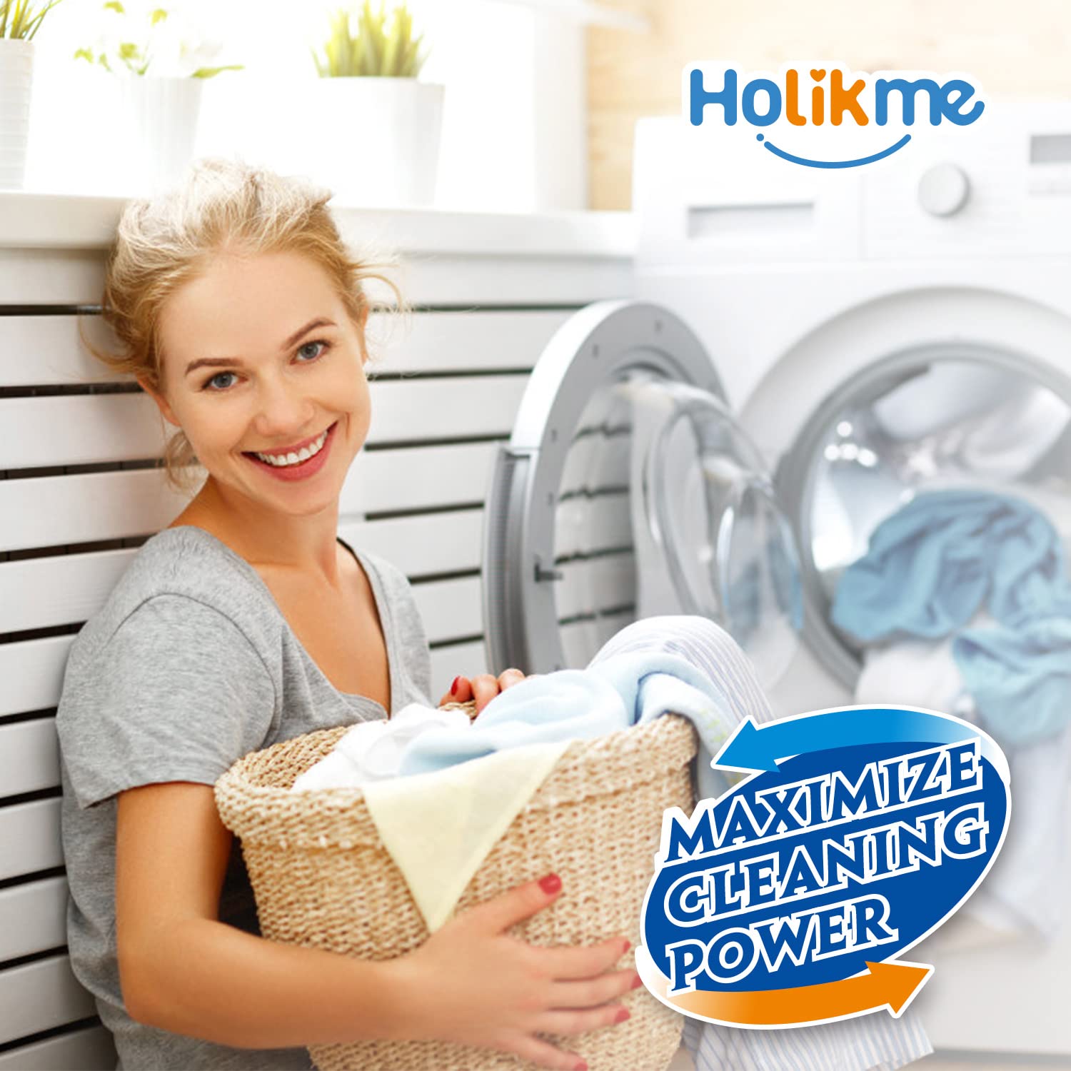 Holikme 4 Pack Dryer Cleaning Kit General Vacuum Hose Attachment