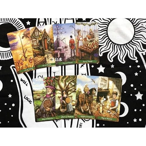 La Strega Verde Tarocchi Deck Inglese 78pcs