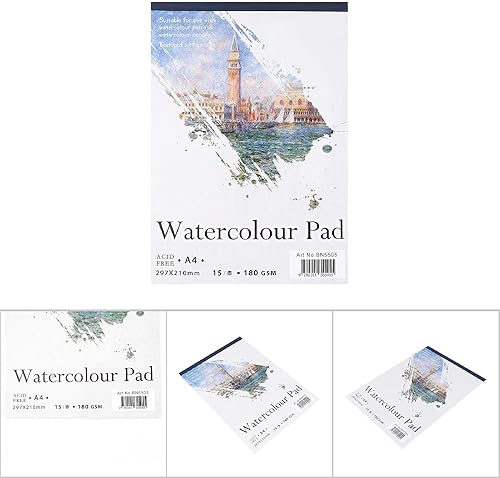 Miniatura 7 de Cuaderno de bocetos A4 A5 para artistas, papel de bocetos, cuaderno de papel de acuarela, cuaderno de pintura, cuaderno de dibujo, para pintar y