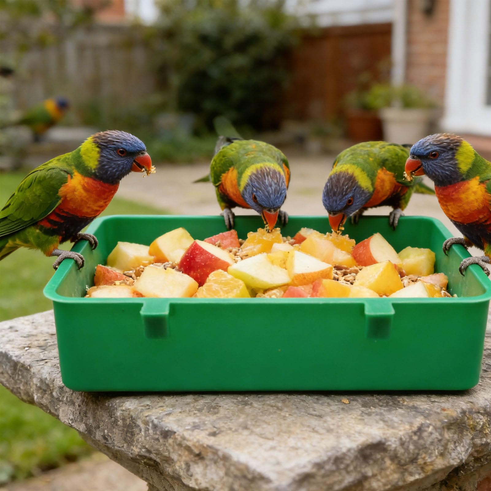 20 Bicchieri per Gabbie per Uccelli, Contenitori per Acqua in Plastica per Mangiatoia per Polli con Gancio per Pappagalli, Conigli, Uccelli, Pollame, Piccioni (Mangiatoia per)