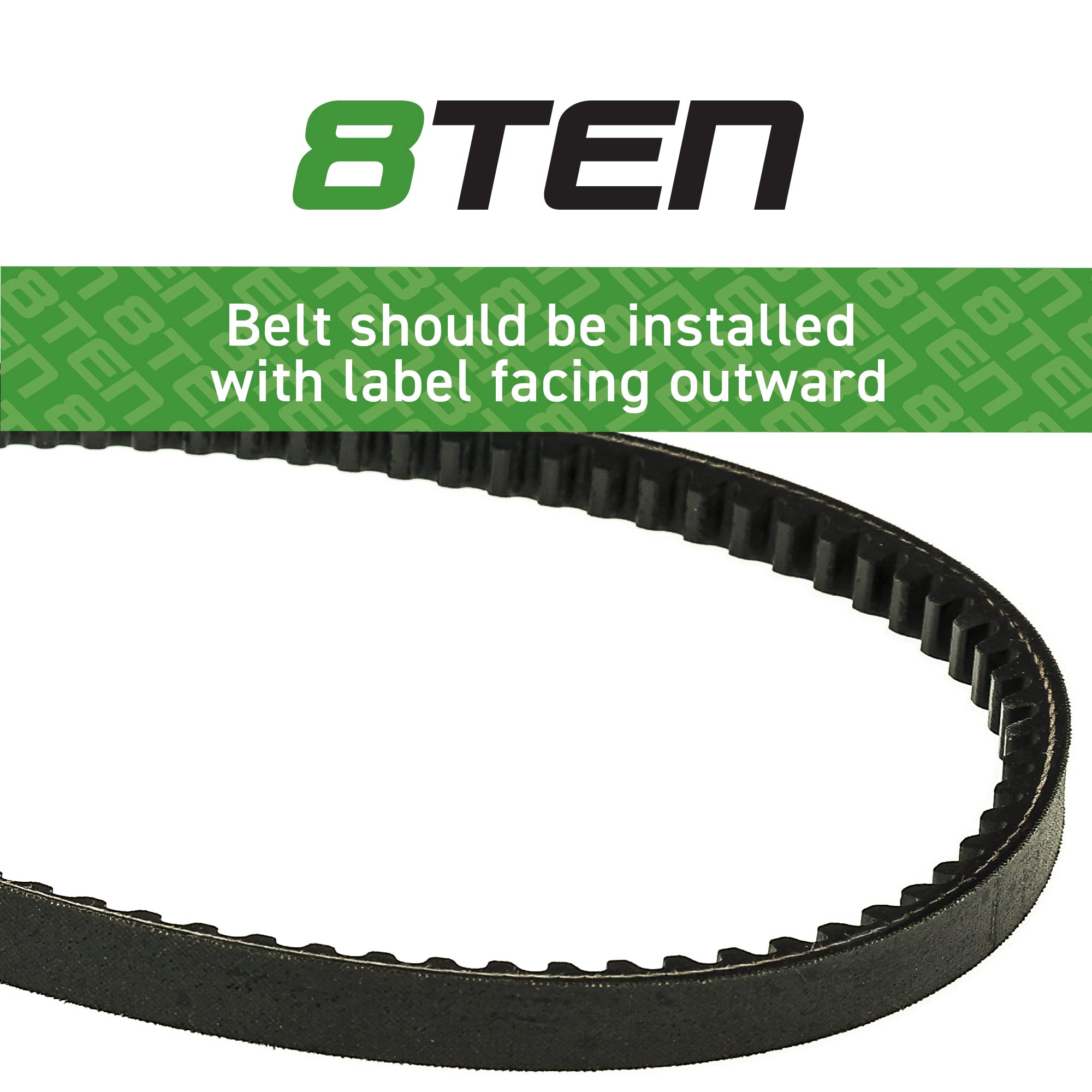 Amazon.com : 8TEN Cogged Belt for Ariens Gravely Zoom 2552XL