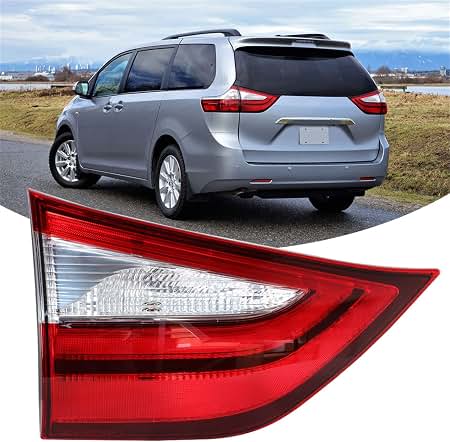 Amazon.com: Ronnin - Fits 2015-2020 Toyota Sienna Full LED Tail