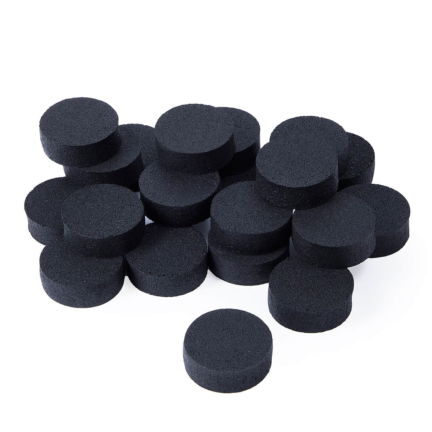 Coopers Of Stortford Black Set Of 24 Invisible Plant Pot Feet