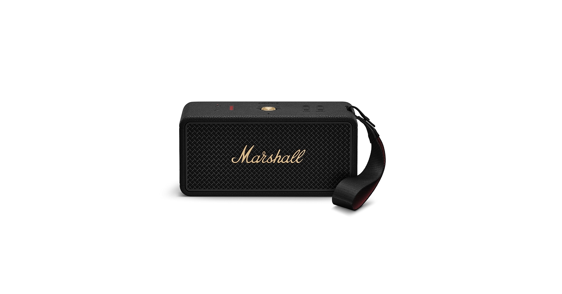 Marshall Middleton ll Black& Brassスピーカー Marshall Middleton II (Black and Brass) Portable Bluetooth