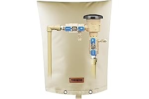 Backflow Preventer Pipe Insulation Cover (5°F) - Keeps Your Pipes from Freezing