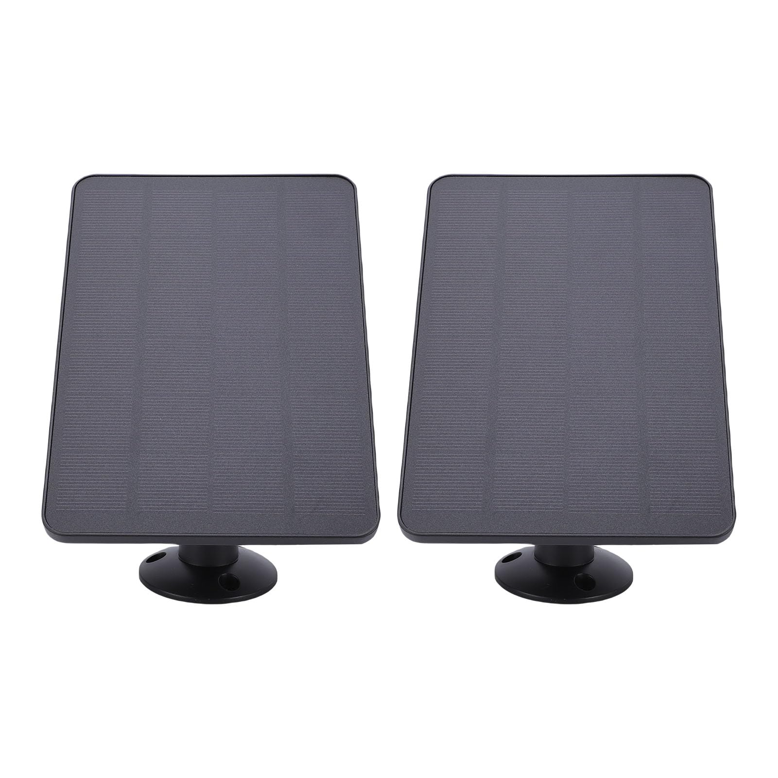 Caricatore a Pannello Solare 10W IP65 Montaggio a Parete 360 Gradi | ABS, Silicio Monocristallino, Alimentatore per Campanello da Esterno, IP65 Resistente Alla Pioggia, Cavo da 9,8 Piedi,