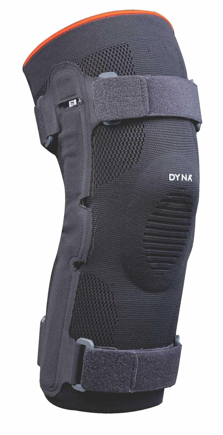 Buy Dyna 3D Hinged Knee Brace (X Large Right, Grey)… Online at Low