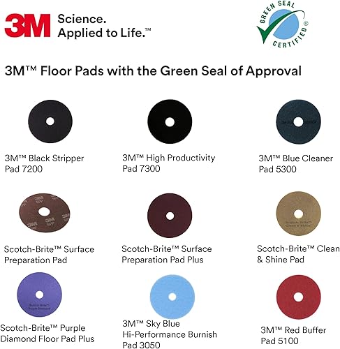 Miniatura 9 de Scotch-Brite CS20 Clean & Shine Pad, 20 pulgadas, 5estuche