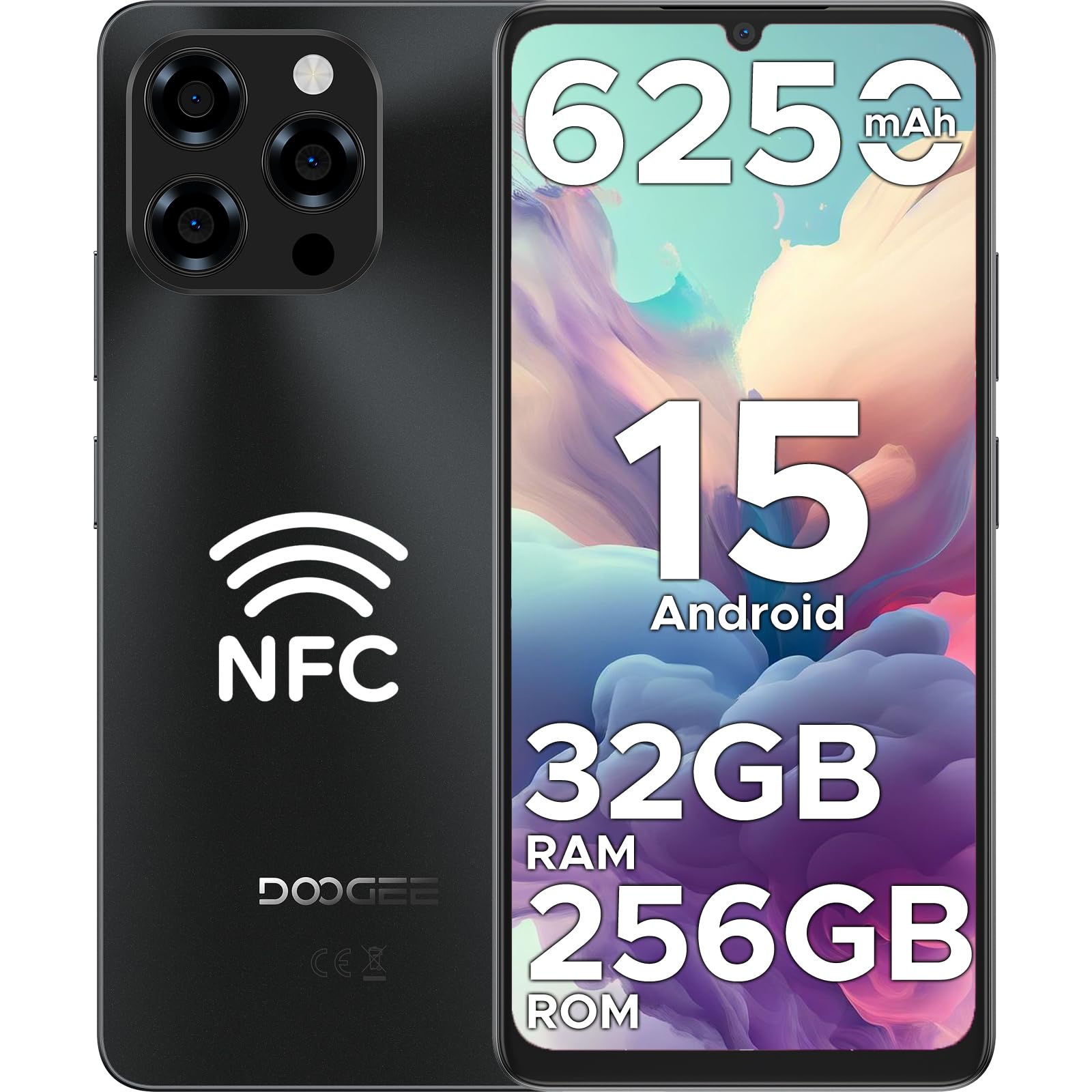 DOOGEE Note 58 Pro Mobile Phones, Android 15 Smartphone 2025