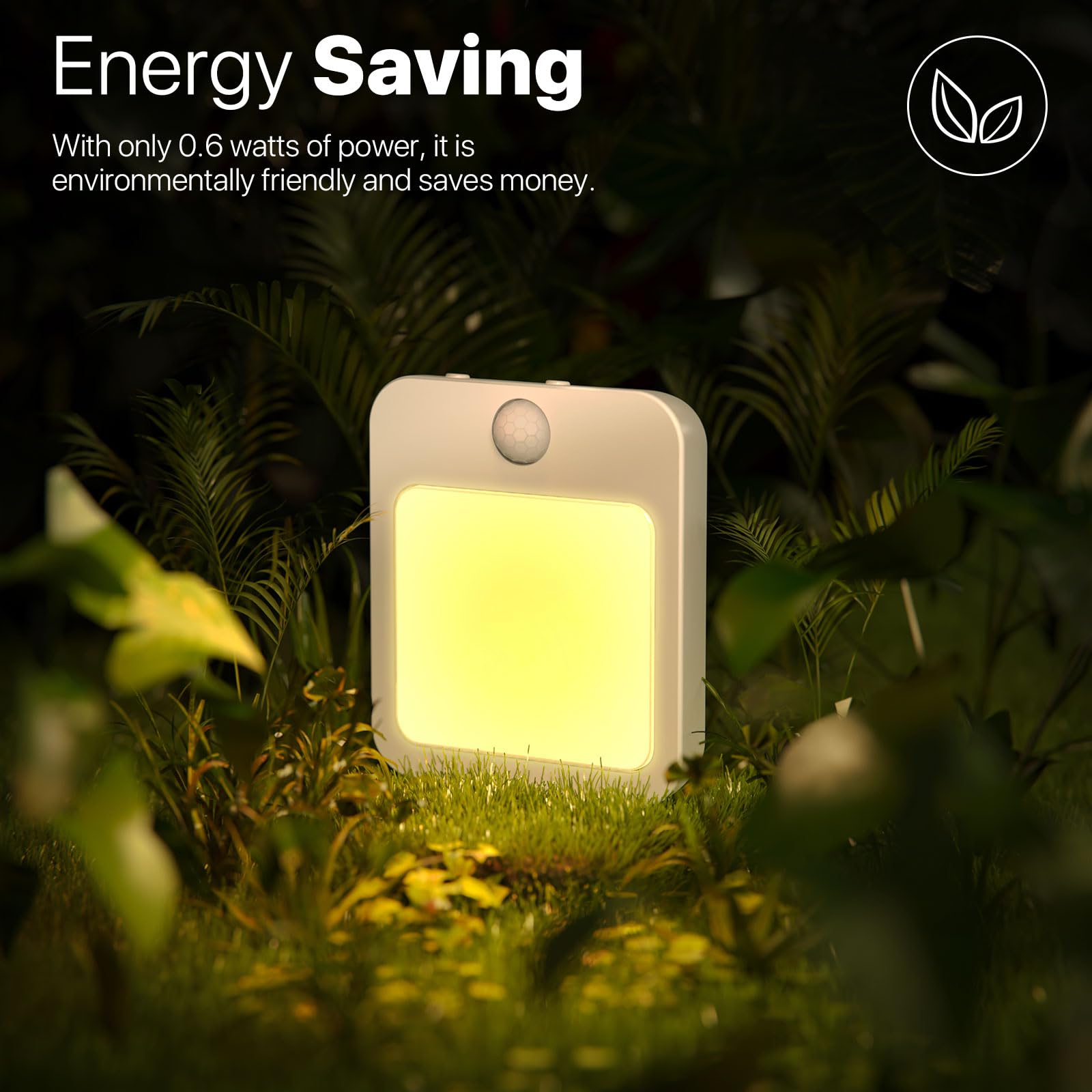 YYBCAN Night Light Night Lights Plug into Wall Dimmable LED Motion Sensor Light Indoor Night Lights for Bedroom — view 6