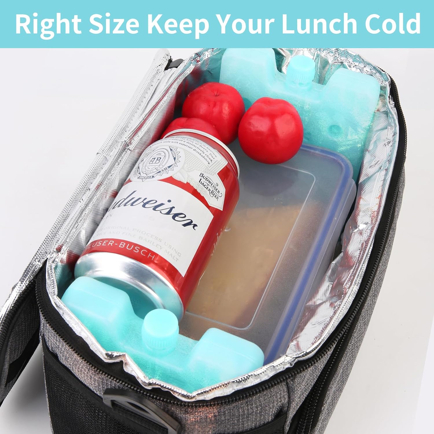 Ice Packs for Lunch Boxes Cooler Tote Bags Reusable Refreezable Cold Slim Large Cheap Hard Protable Icepacks for Bento Shipping Beach Camp Car image 2