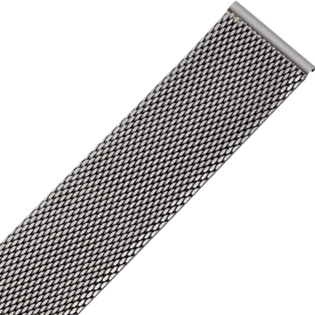 MARBURGER Uhrenarmband 18mm Edelstahl Milanaise - Werkzeug Montage Set