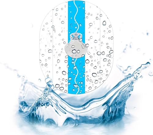 Vista 14 de Parches adhesivos para sensor Guardian 3/4, parches de sensor CGM impermeables y sin látex para 7 días (paquete de 20), cinta adhesiva precortada