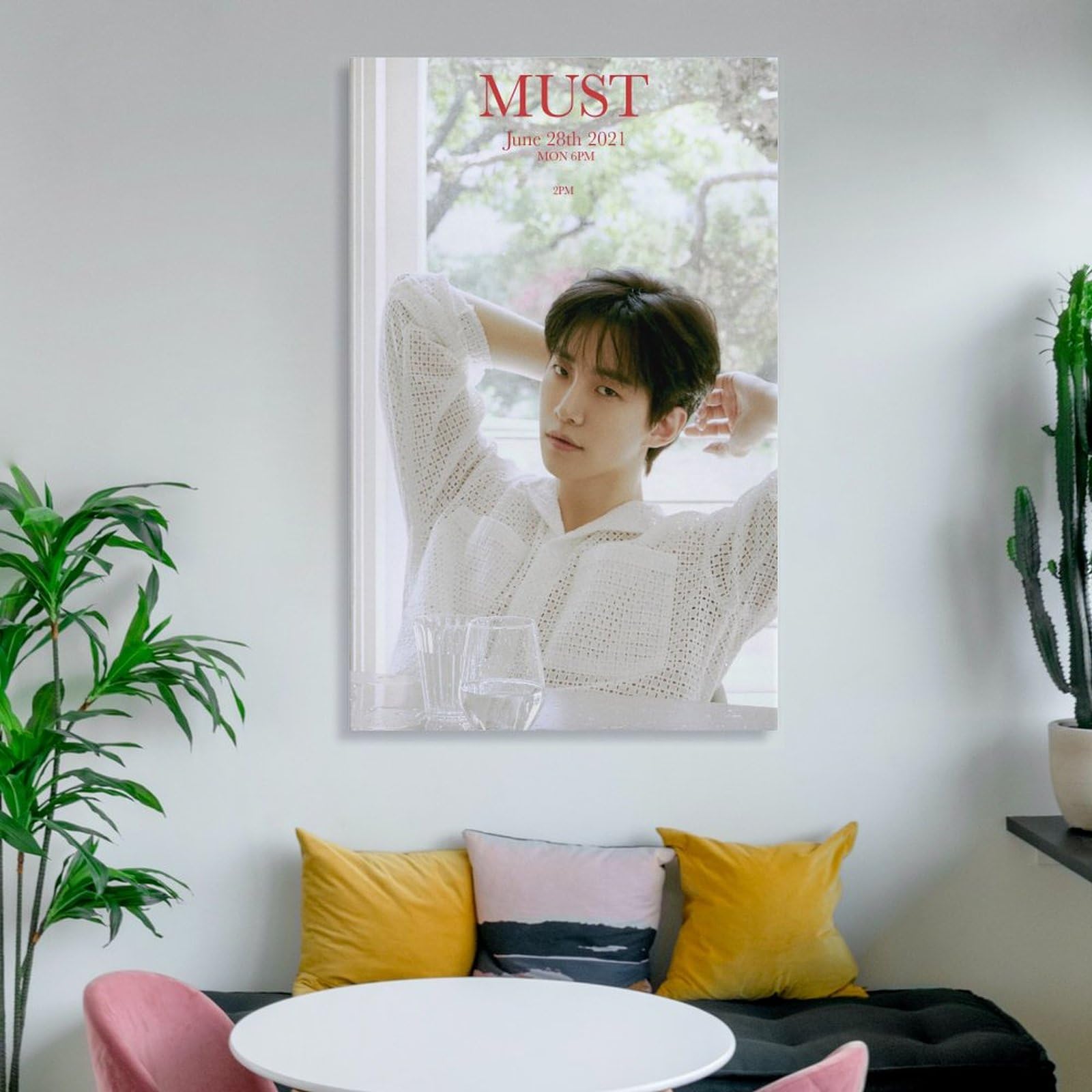 Amazon｜JunHo ジュノ 2PM トゥーピーエム MUST Bandキャンバス