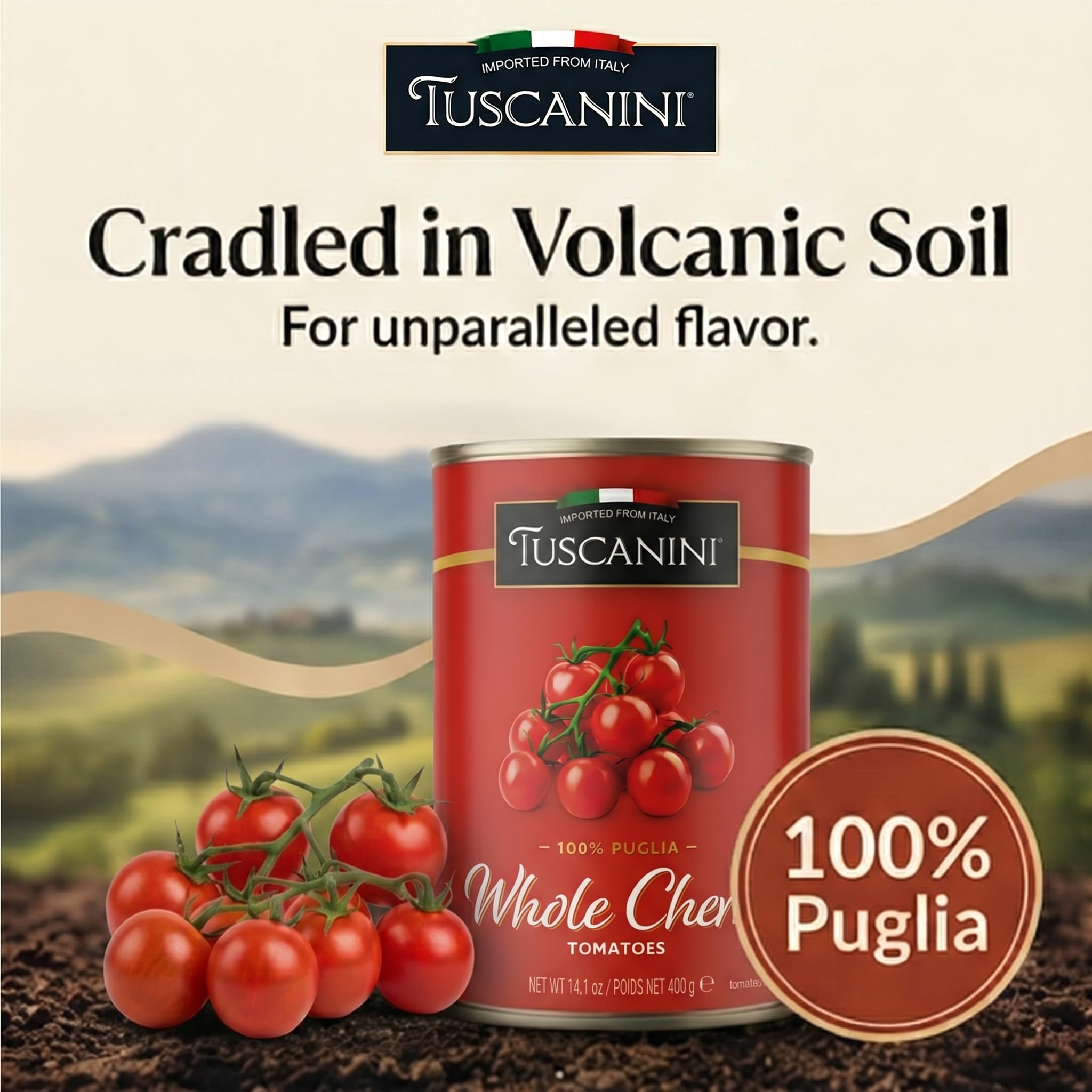 Amazon.com : Tuscanini Whole Cherry Tomatoes 14.1oz (4 Pack