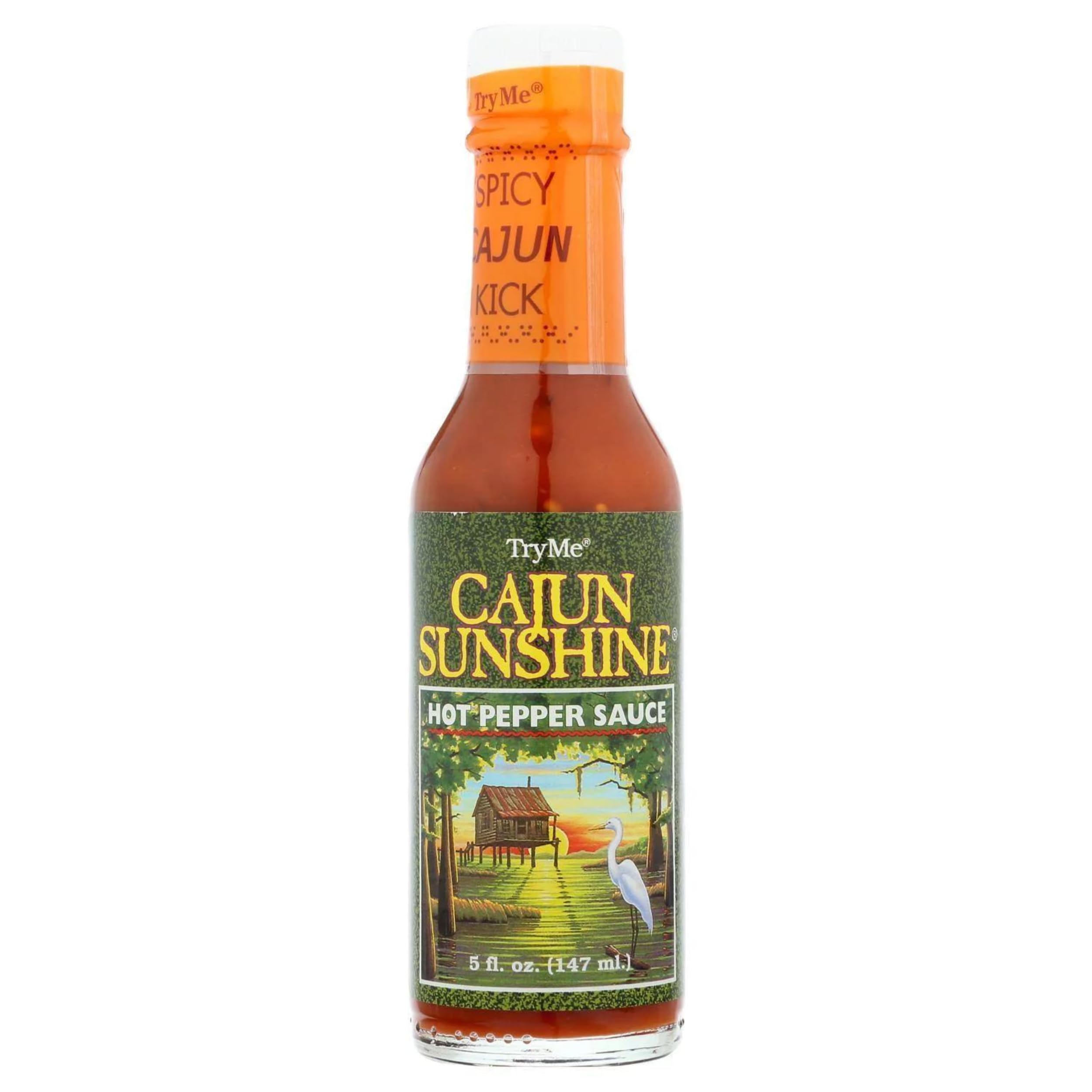 Try Me Cajun Sunshine / 5 Ounce (Pack of 3) / 3 Hot Sauce