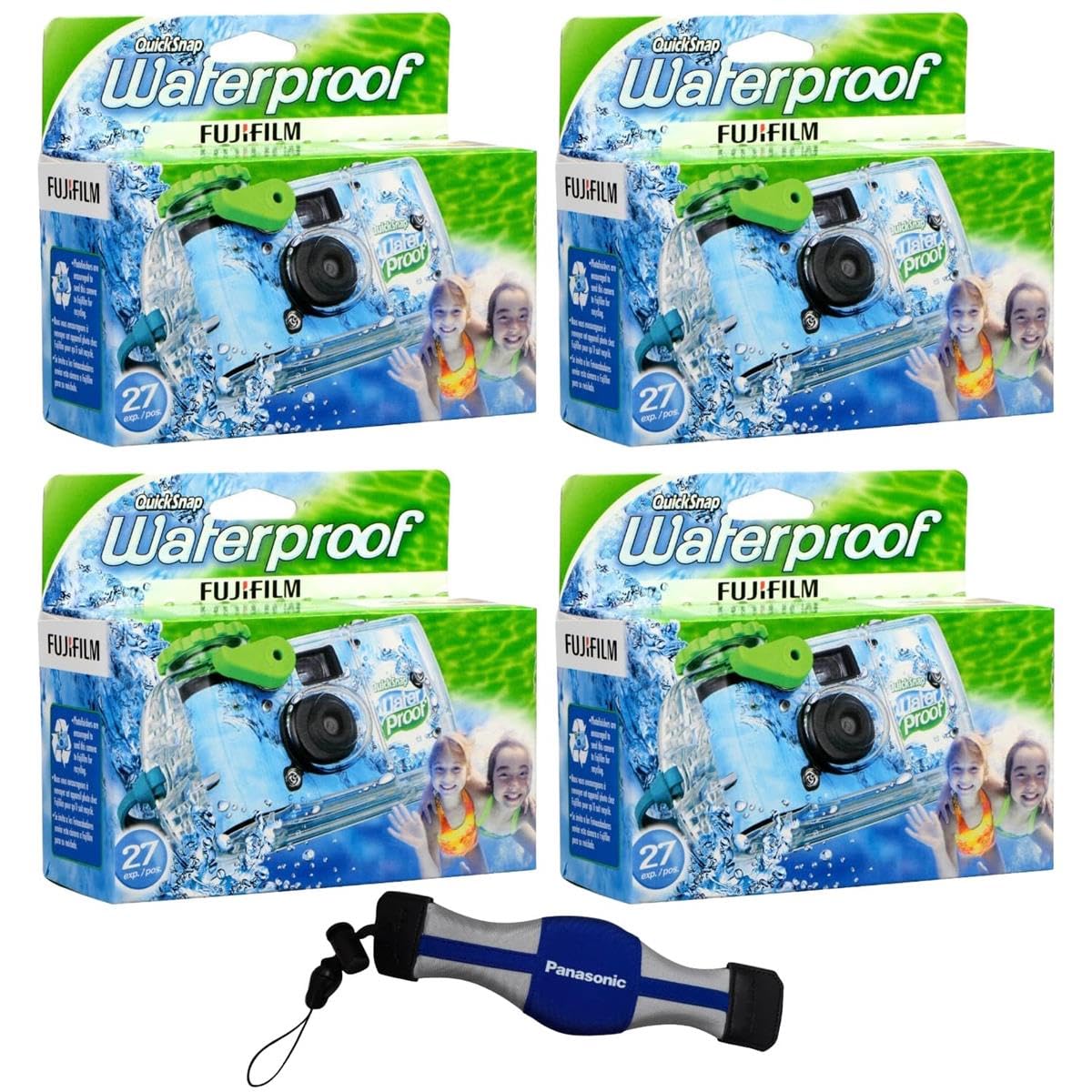 Amazon.com : Fujifilm 4-Pack QuickSnap 800 Waterproof 35mm