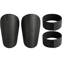 <span>Mini Shin Guards Soccer, Lightweight Small Shin Pads, for Youth &amp; Adults, Mini Shinguards for Indoor Outdoor Football Soccer Training Protective Equipment (Black)</span>