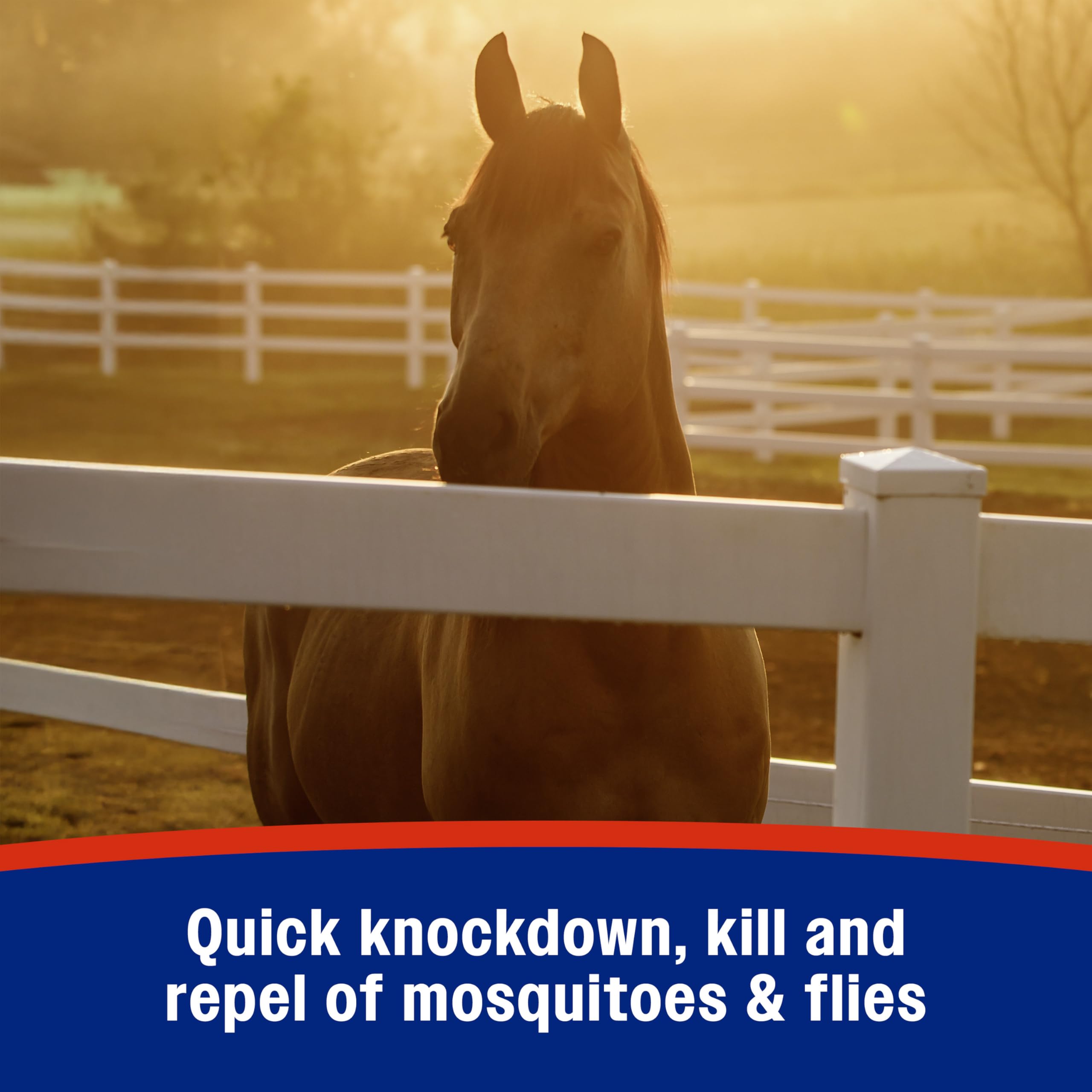 Farnam Mosquito Halt Repellent Spray for Horses, Quick Knockdown Against Mosquitoes, Flies and More, 32 fl oz - image 4