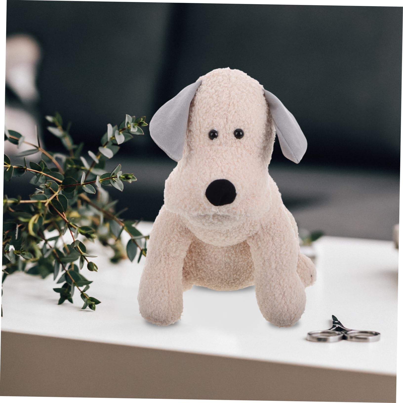 Handgefertigter Hundetürstopper in Tierform Sandgefüllt und Beschwert aus Stoff als Niedliche Wohndeko für Zuhause und Büro