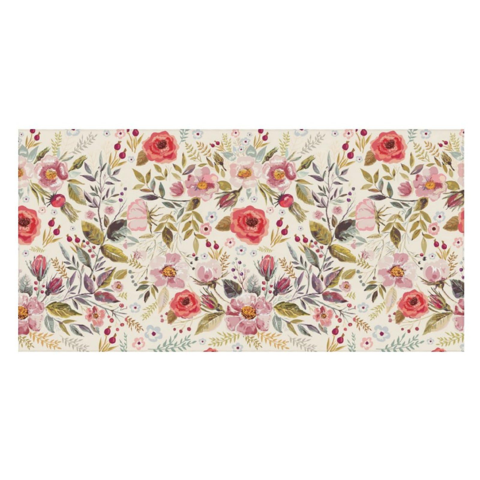 LWORZIIB Beach Towel, Watercolor Poppies Flowers Bath Towel, Pool Towel Great for Gym Swimming 80 X 160cm