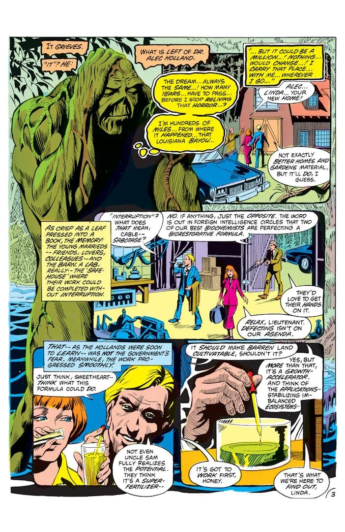 Swamp Thing: Dark Genesis Omnibus