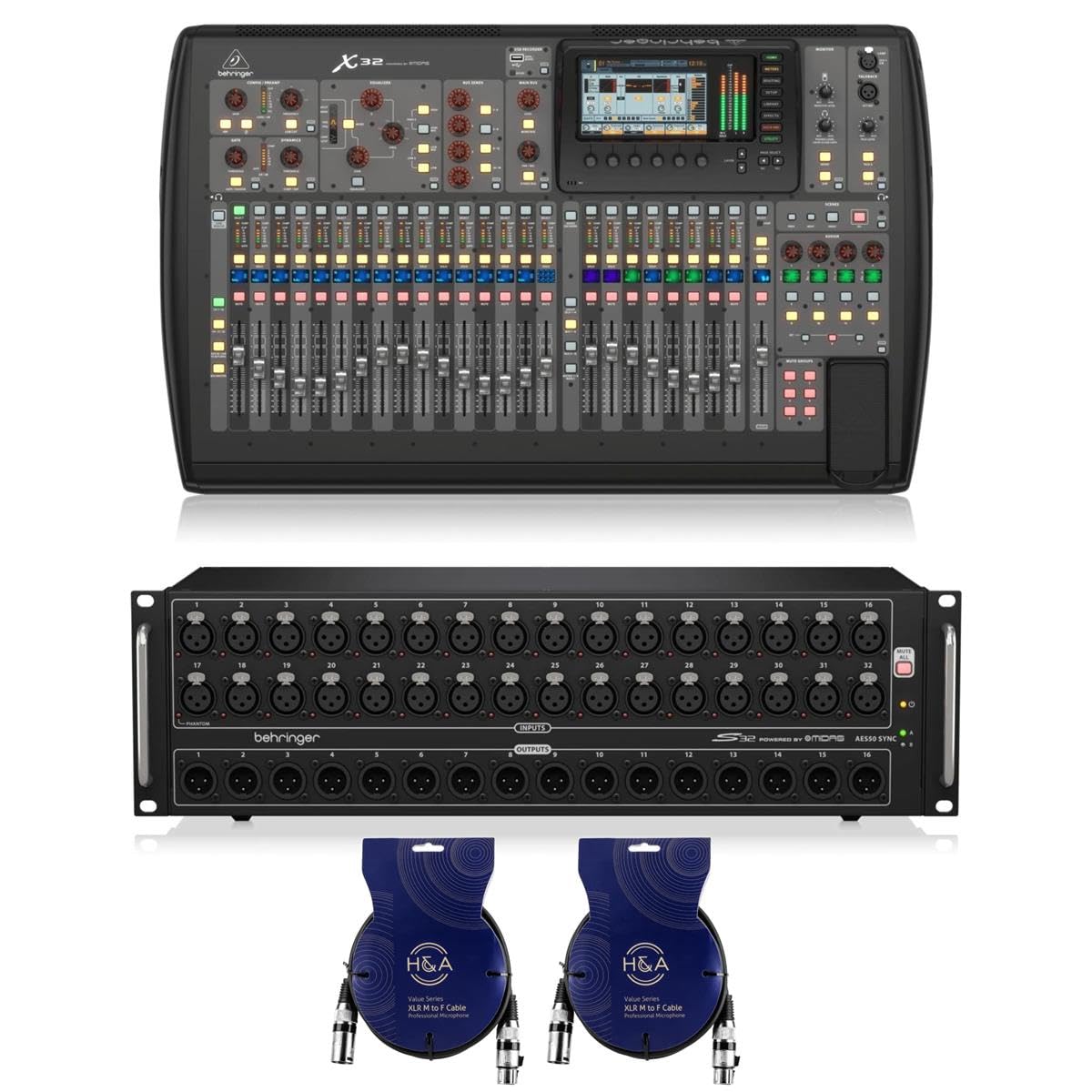 Amazon.com: Behringer X32 32-Channel 16-Bus Total Recall Digital