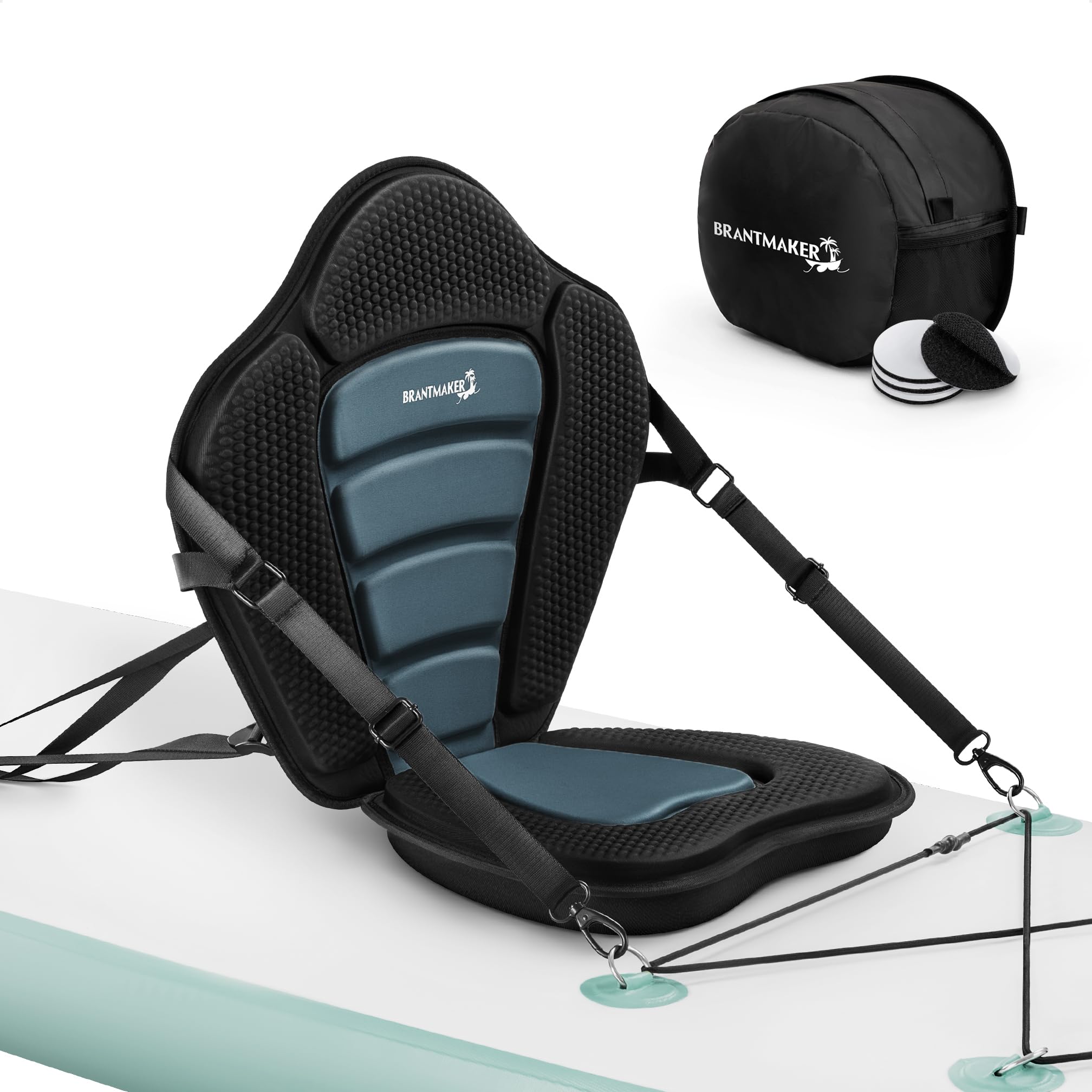 BRANTMAKER Sedile universale per kayak, cuscino spesso per paddleboard gonfiabile, Sup, canoa, kayak oceano