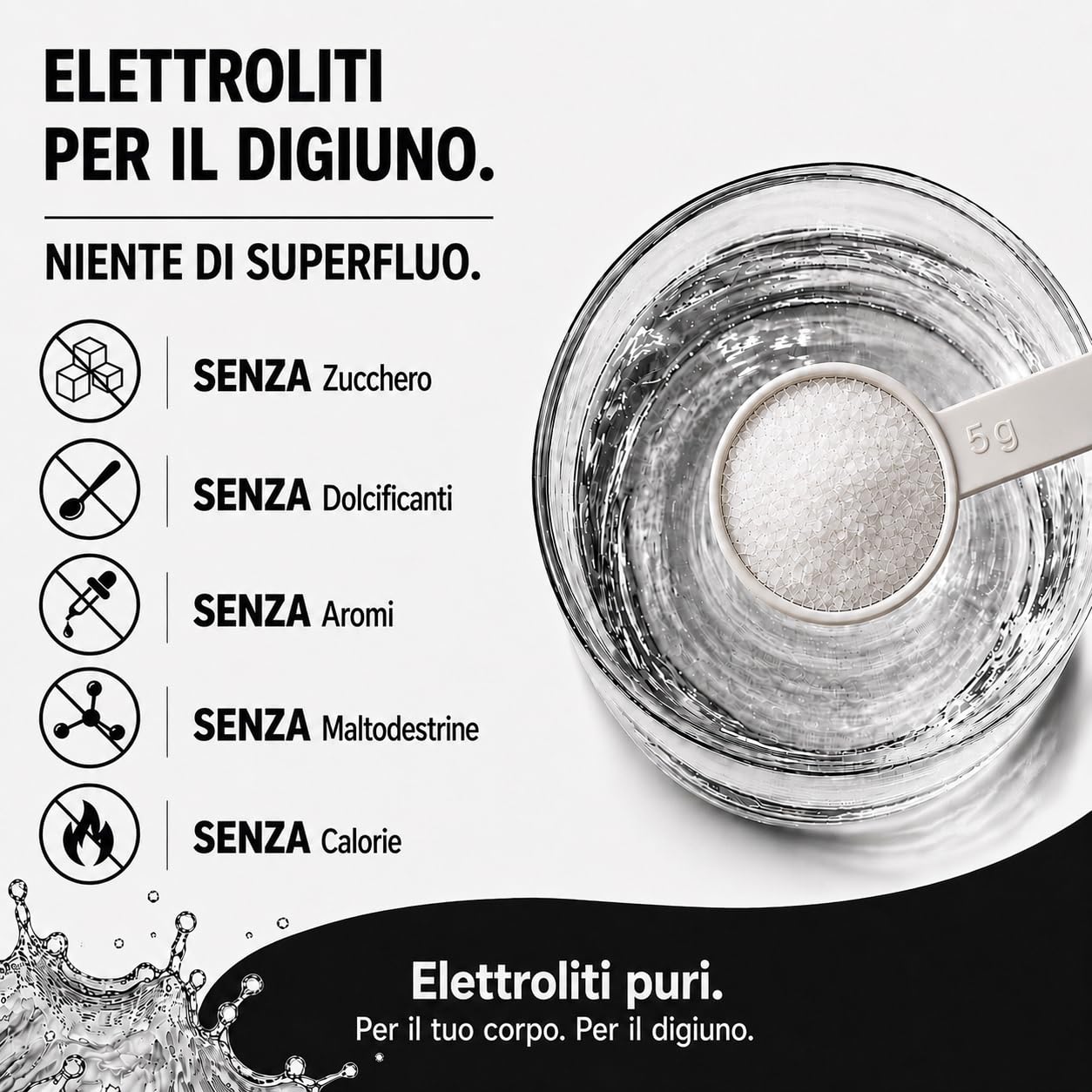Halley’s Elettroliti senza zucchero né edulcoranti, polvere 1 kg