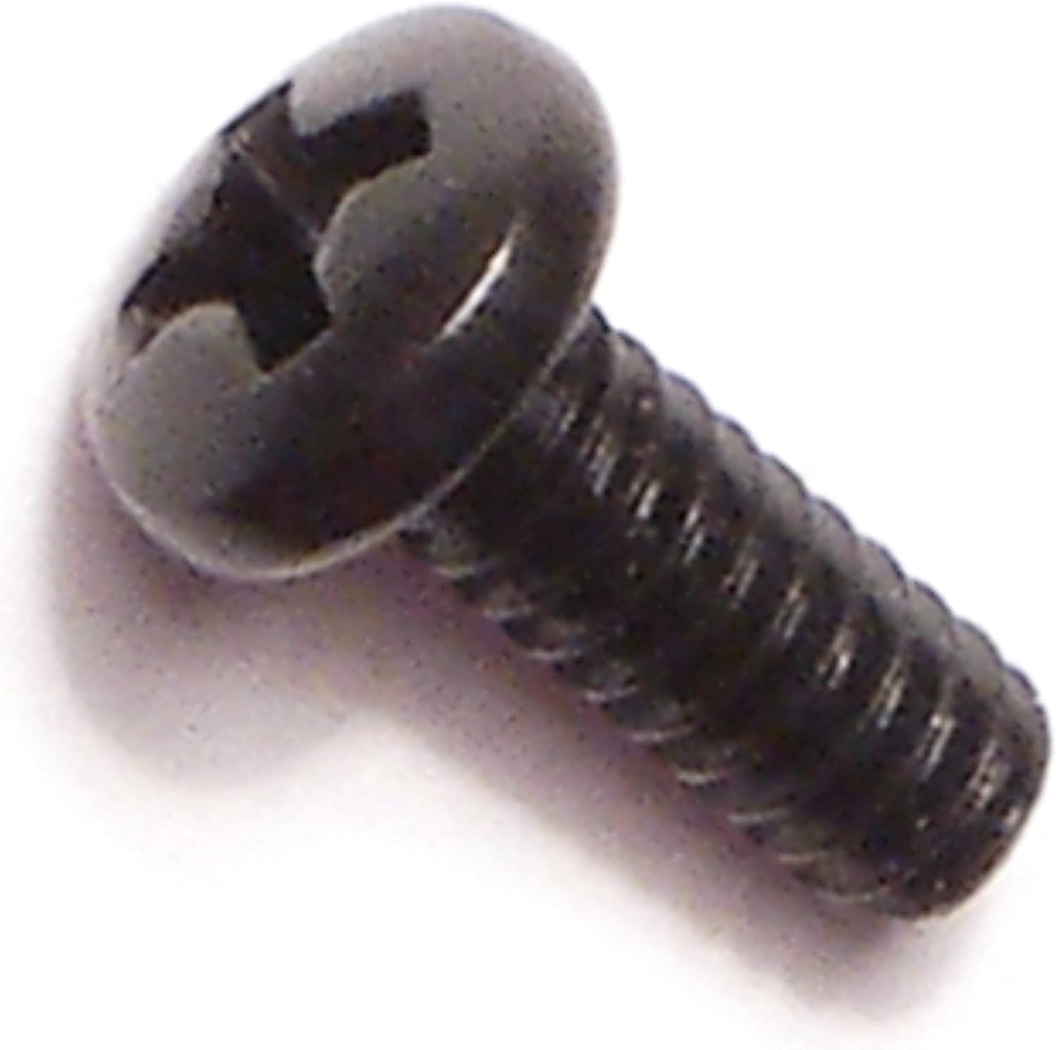 Hard-to-Find Fastener Phillips Pan Machine Screws - 6-32 X 3/8 Inch, Black, Pack Of 40