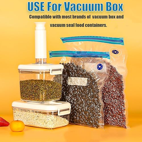 Miniatura 3 de Bomba de mano para bolsas Sous Vide, bomba de vacío manual YIMIKE de mano, sellador al vacío para tarros Mason de boca ancha y regular