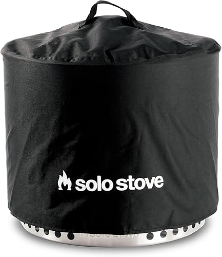 Solo Stove Bonfire Shelter - Cubierta redonda resistente a la intemperie para hoguera Solo Stove Bonfire y accesorios - Poliéster recubierto de PVC