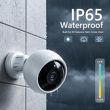Security Cameras Wireless Outdoor, 2K Camera for Home Security
