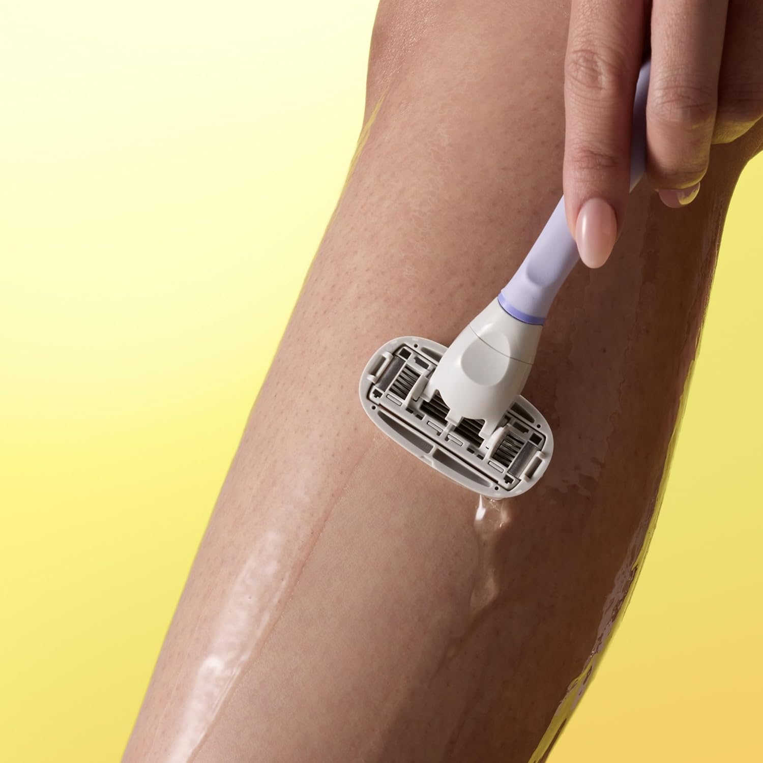 Tree Hut Violet Victory Moisturizing Shave Oil Valentines Day Gifts For Her - Hydrating & Nourishing Shave with Shea Butter & Natural Oils, Helps Prevent Bumps & Irritation, Smooth & Soft Skin, 7.7 oz - Image 3