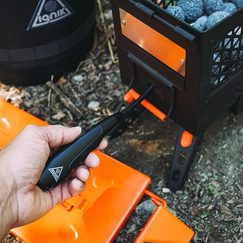 Miniatura 5 de Ignik Encendedor de butano de aluminio recargable a prueba de viento