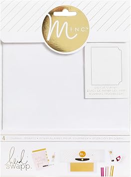 American Crafts Heidi Swapp Minc Journal Inserts Tickets 4 Piece