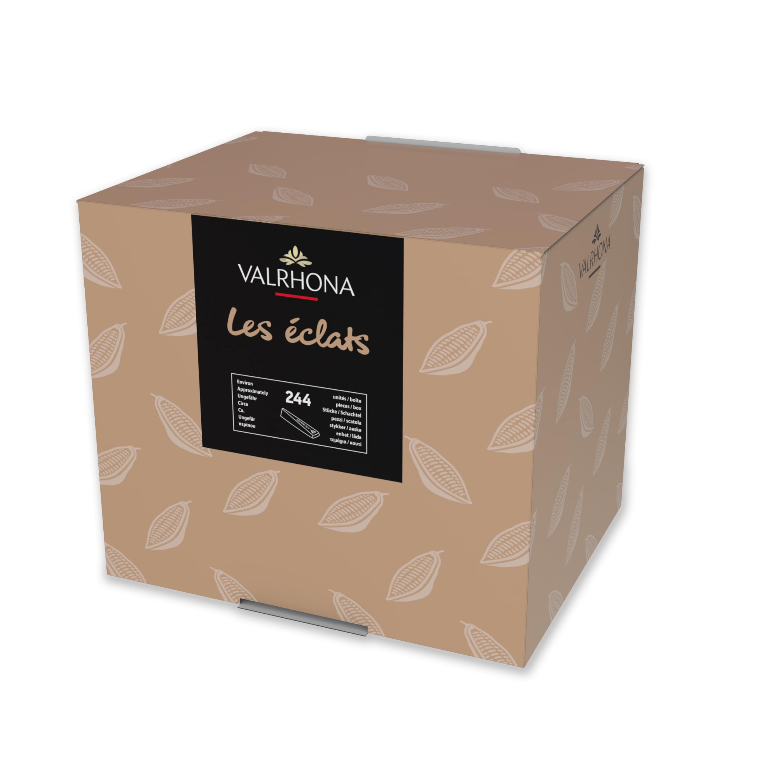 Valrhona Schokoladen-Stäbchen "Eclat", Edelbitter, 61% Kakao, 1 kg, 244 St