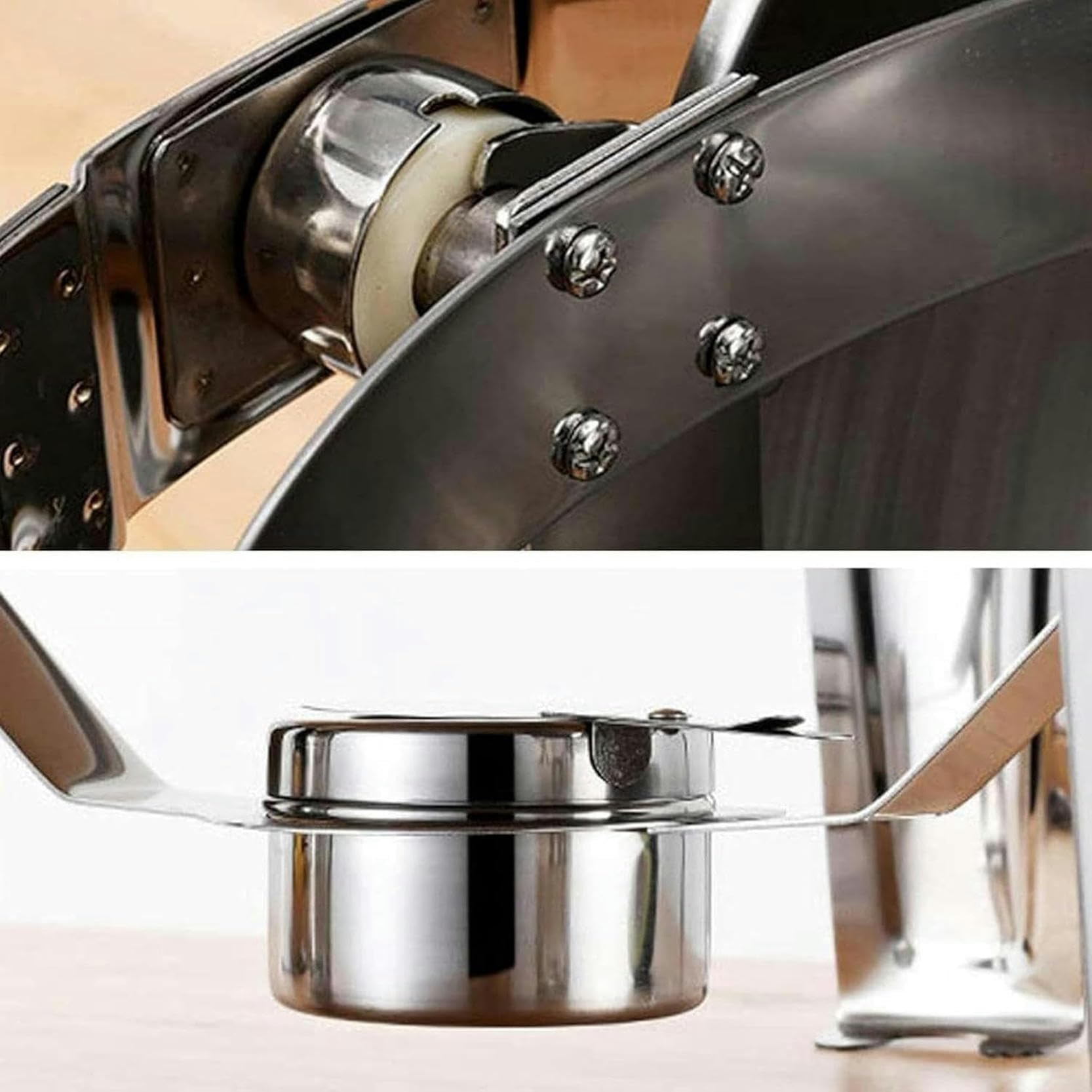 Chafing Dish in Acciaio Inox da 6 Litri,Set di Chafing Dish Scaldavivande A Buffet,con Teglie per Alimenti E Porta-Combustibile,Set Professionale Scaldavivande per Cat