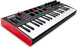Akai Professional MPK Mini Plus - USB MIDI Keyboard Controller with 37 Mini Keys, 8 MPC Pads, Sequencer, MIDI/CV/Gate I/O, Music Production Software and Native Instruments Sound Package - 1