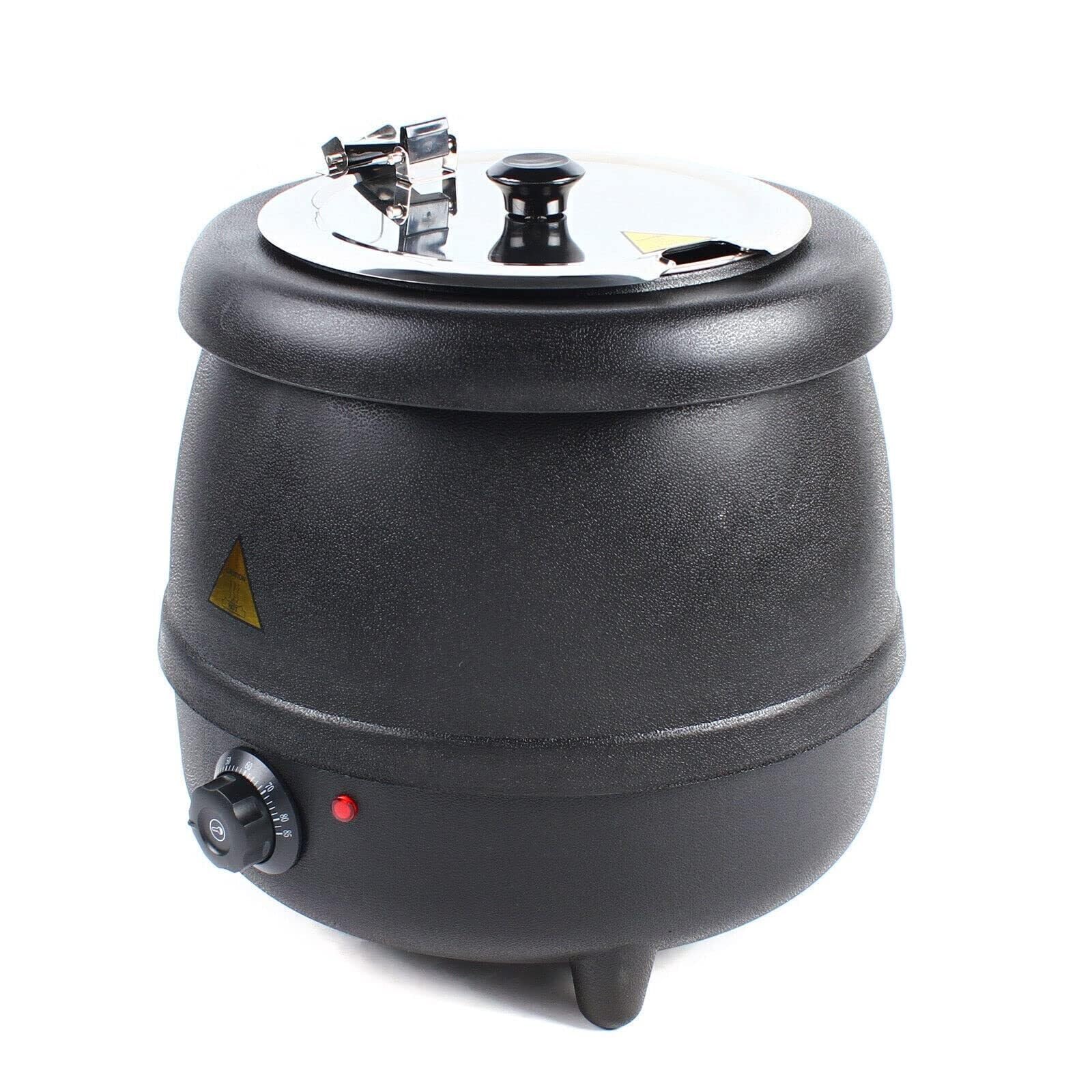 Scaldavivande Elettrico da banco da 10 Litri per ristoranti Commerciali, 400 W, per zuppe, Catering, Buffet