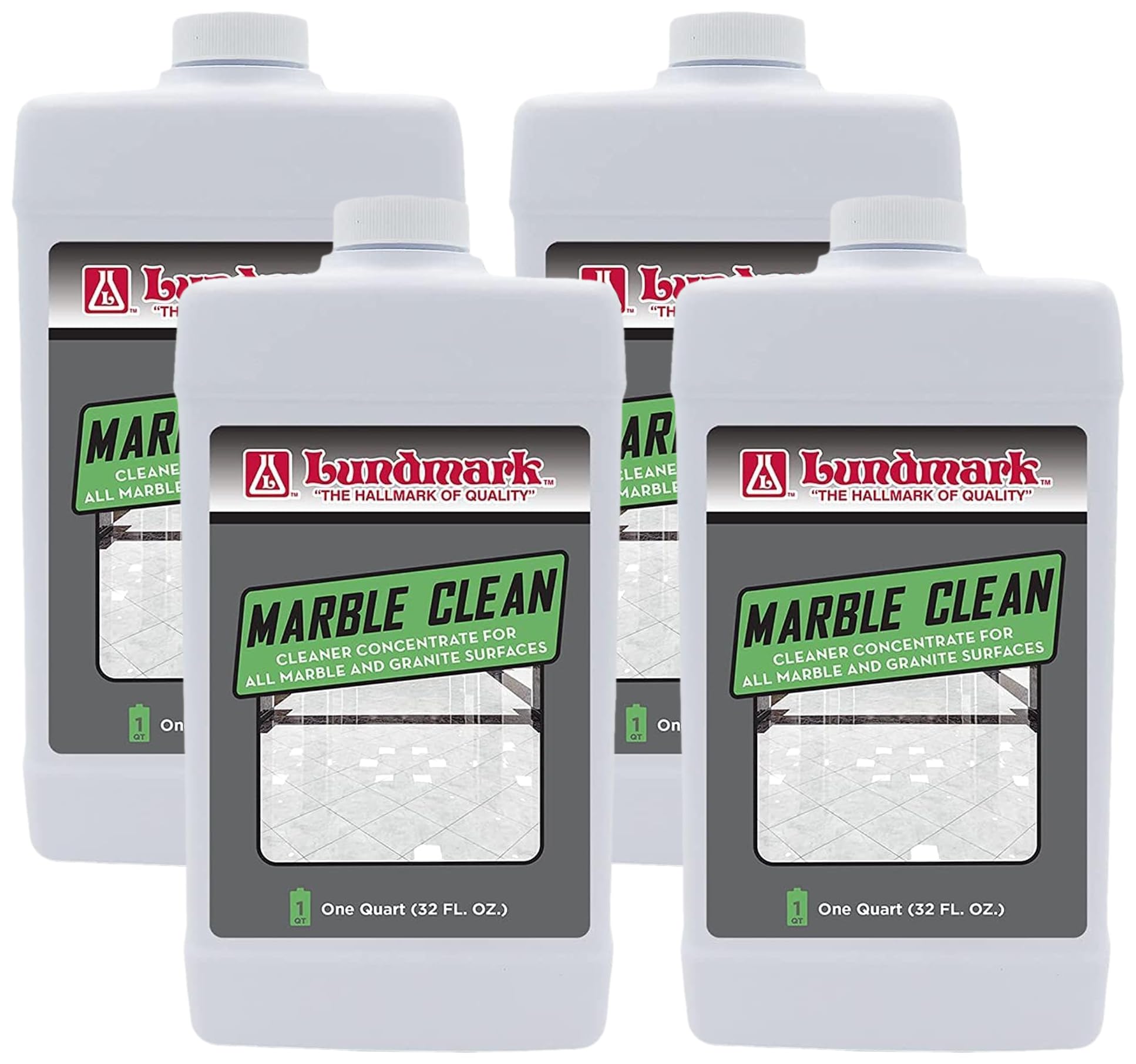 Lundmark Marble Cleaner, 32-Ounce, 3535F32-6, Clear (Pack of 4)
