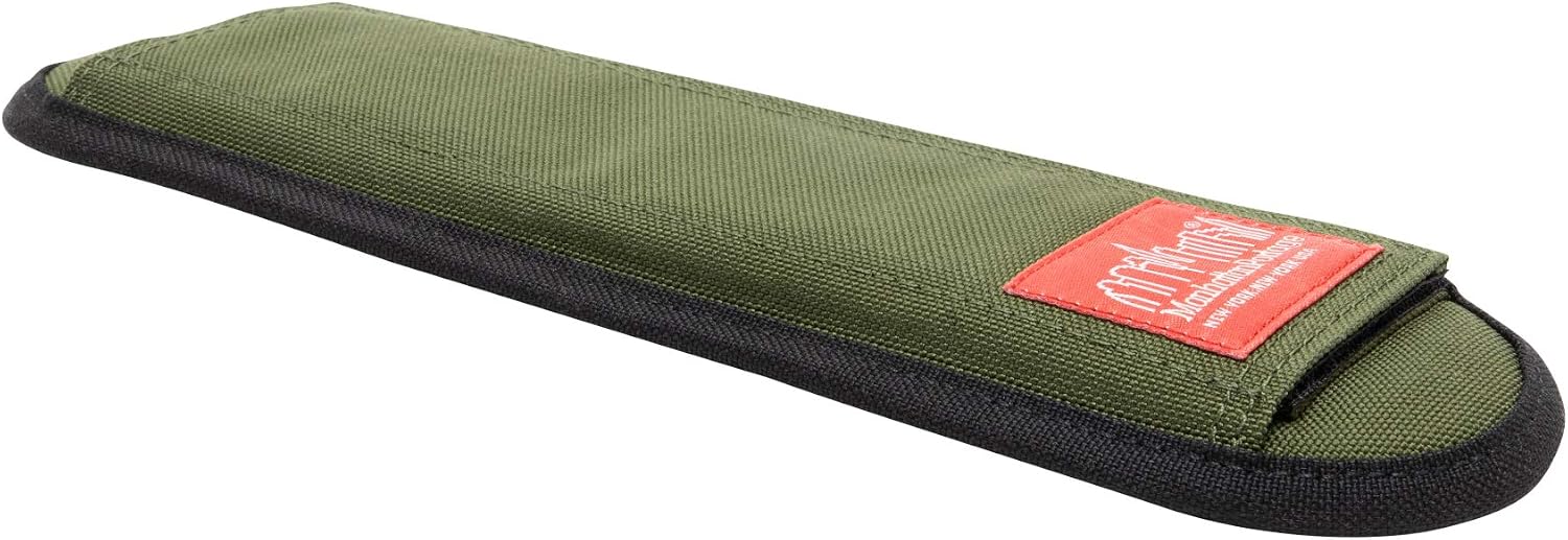 Manhattan Portage Shoulder Pad Hook & Loop Attachment With Comfortable Thick Padding Universal Fit for Straps up to 2.5” Wide 1000D Cordura (Olive) image 2