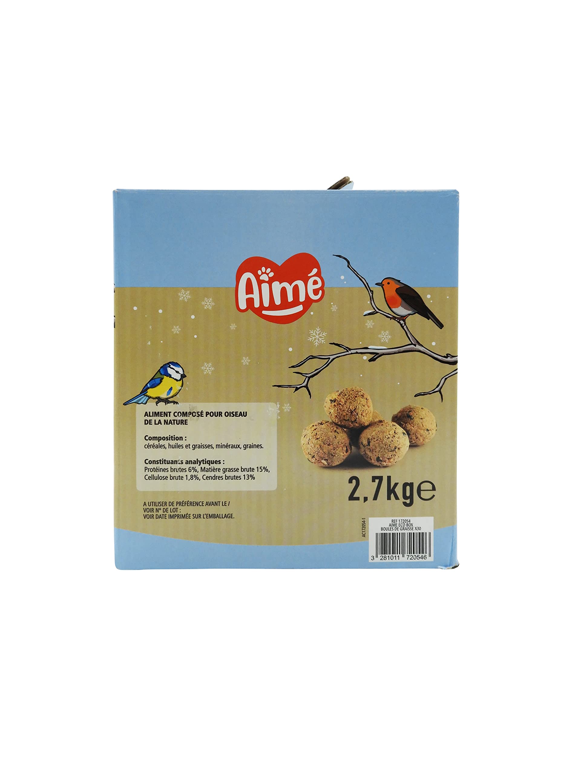 Aimé Eco Box Tłuszczowe kulki x 30