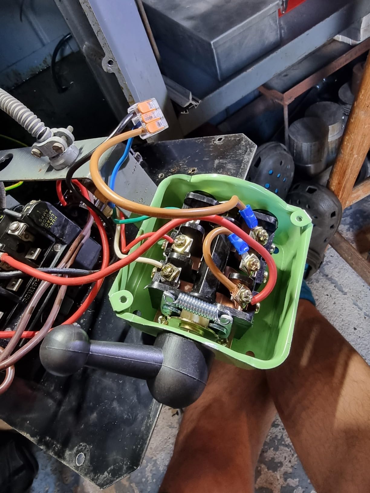sourcing map Drum Switch QS-15 3 Positon Forward/Off/Reverse Motor ...