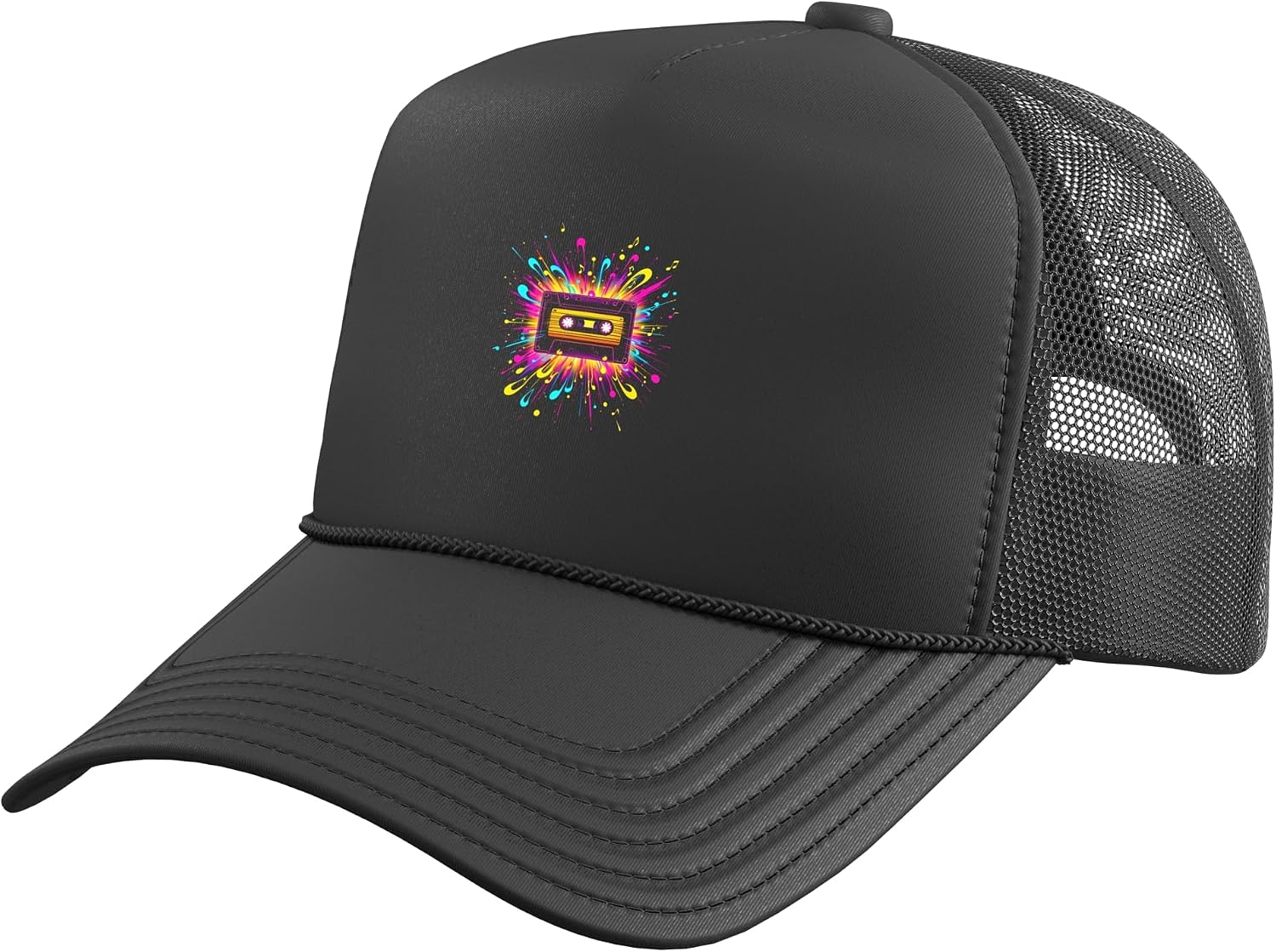 Trucker Hat with Adjustable Mesh Back