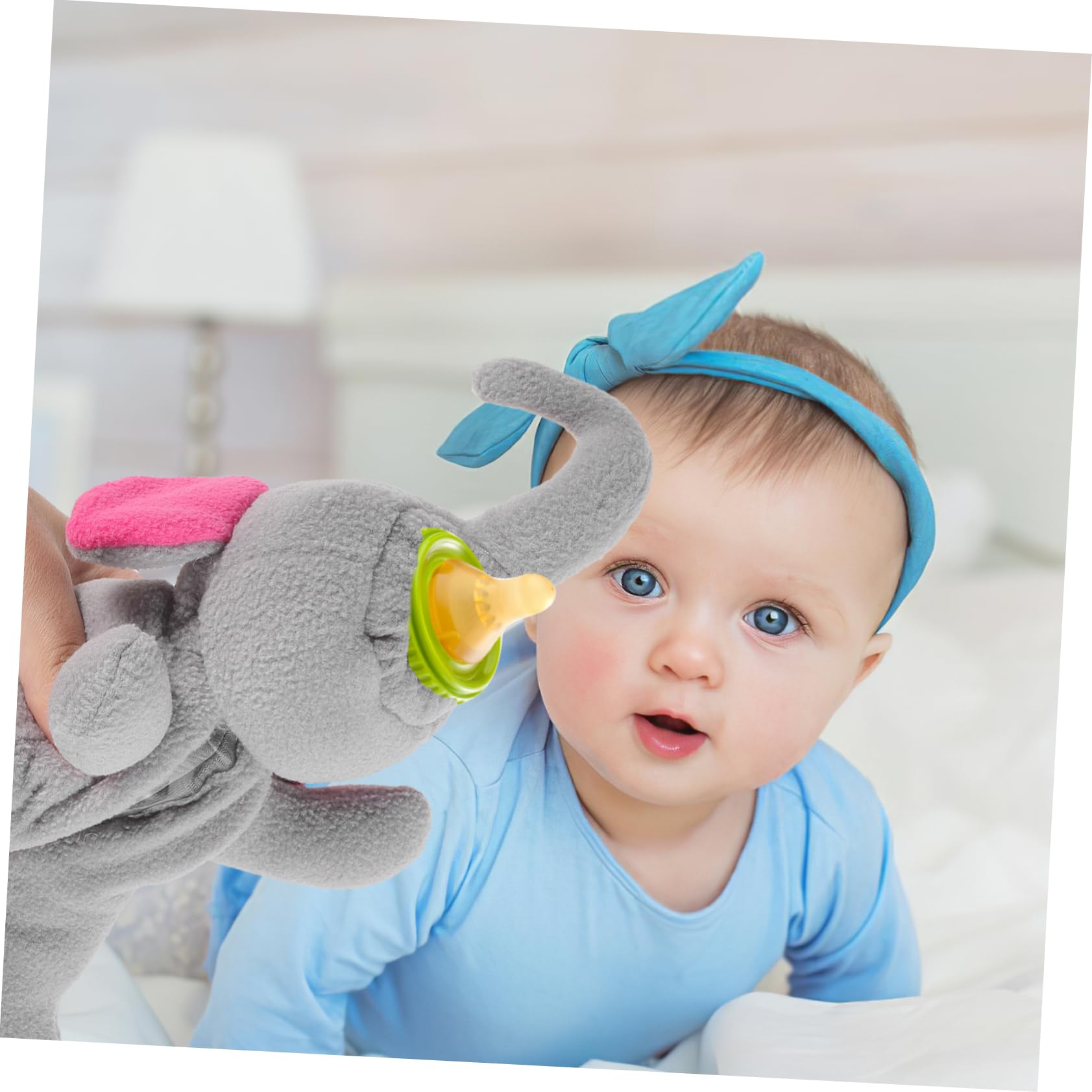 BESTonZON 5St animal-design waschbare Träger Abdeckung für Babymilchflaschen Figur glasflasche Dekorativer Überzug für die Stillflasche Dekore für Stillflaschen PP Baumwolle