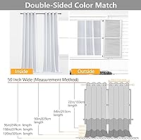 Vista 70 de Simplebrand Juego de 2 paneles de cenefa aguamarina para ventana de cocina de 14 pulgadas de largo, cortinas de oscurecimiento de habitación