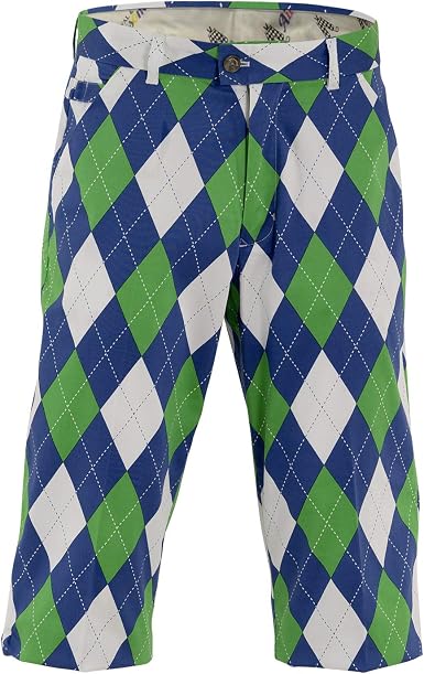 Bright Funky Colourful Mens Golf Plus 